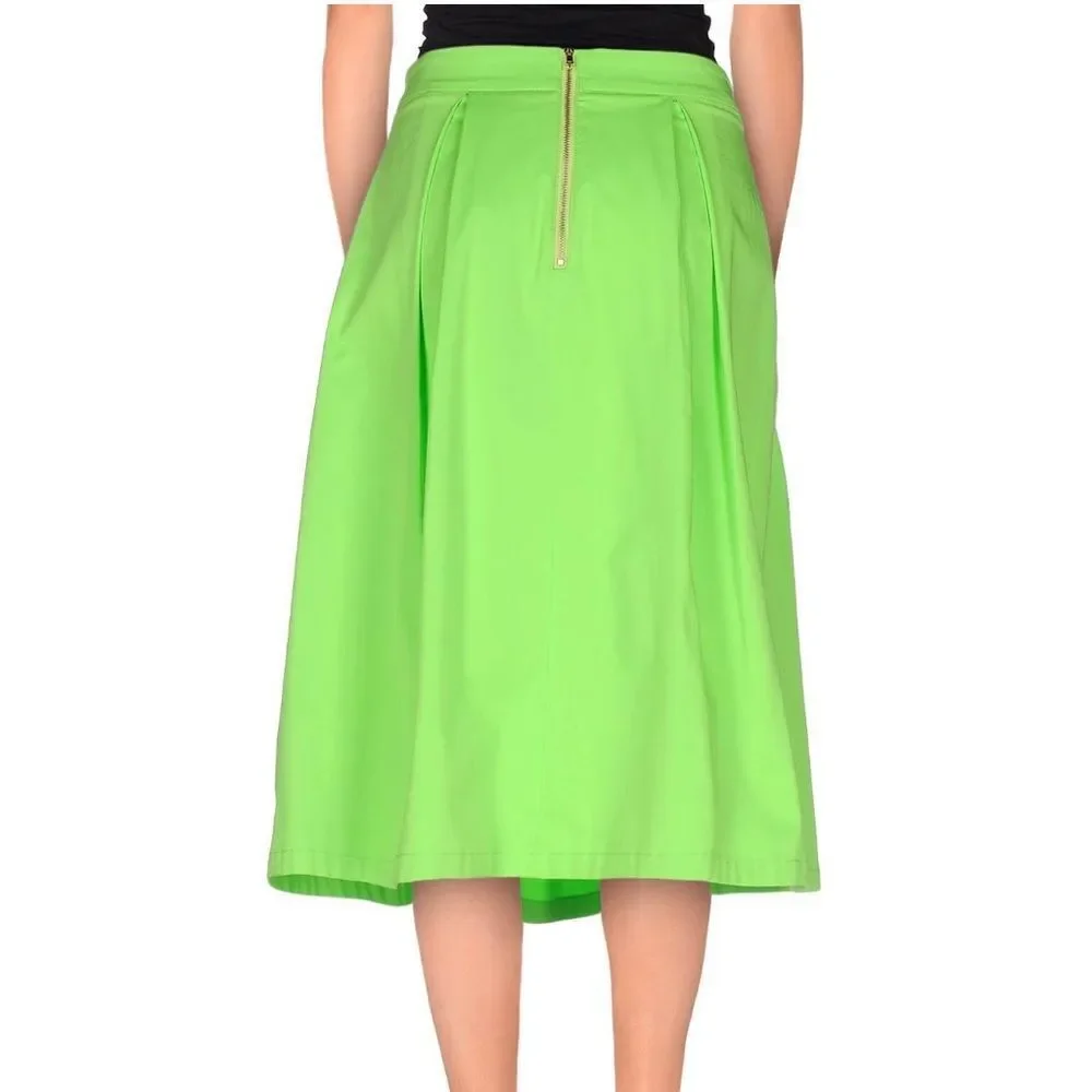 Patrizia Pepe Lime A-Line Skirt